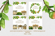 Cottage Life Watercolor Bundle, an Object Illustration by foxsong (Thumbnail 6 of 10)