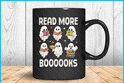 Halloween Ghost Librarian Teacher, a Graphic by Creativeusart (Thumbnail 3 of 4)