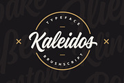 Kaleidos, a Script Font by Mika Melvas (Thumbnail 1 of 7)