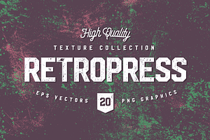 Retropress Halftone Textures