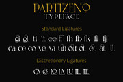 Partizeno Elegant/Branding Font, a Sans Serif Font by GraphicDash (Thumbnail 9 of 10)