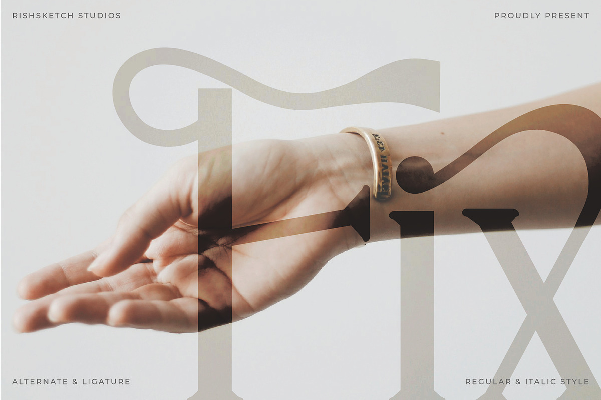 Altovix - Serif Typeface Font, a Serif Font by Rishsketch (Photo 2 of 15)