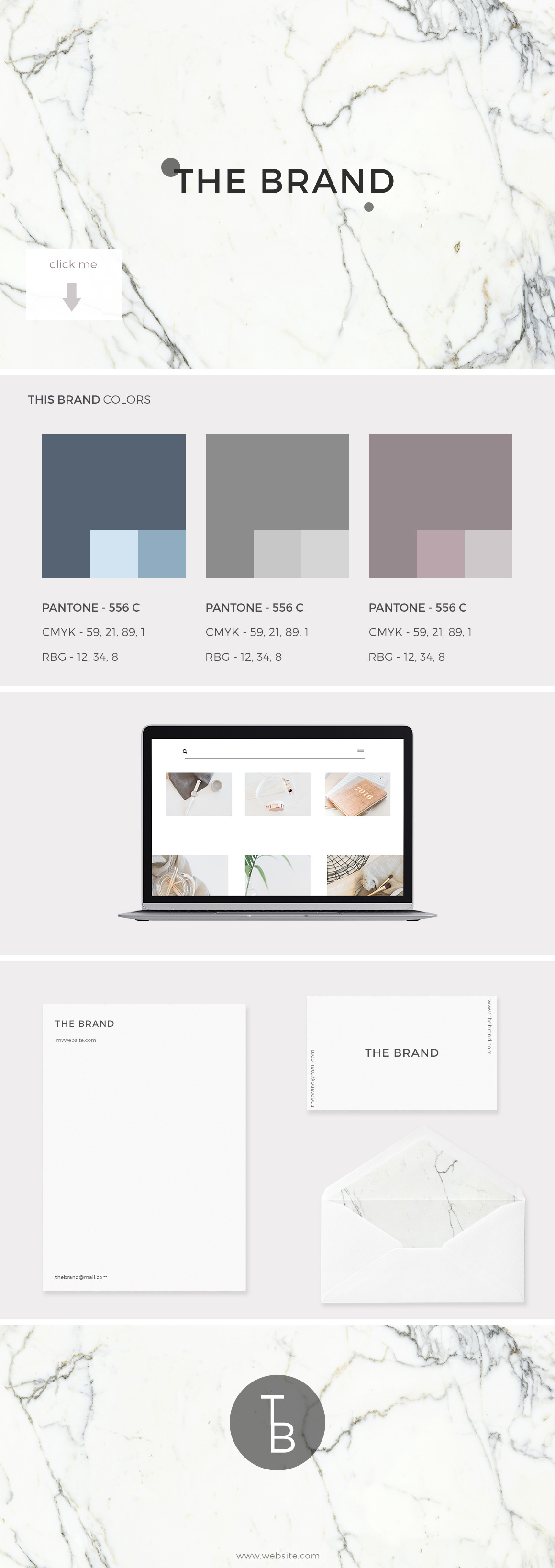 Brand Board by Smuug  Creative Market