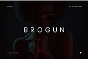 Brogun Display, a Font by Foxtype (Thumbnail 2 of 5)