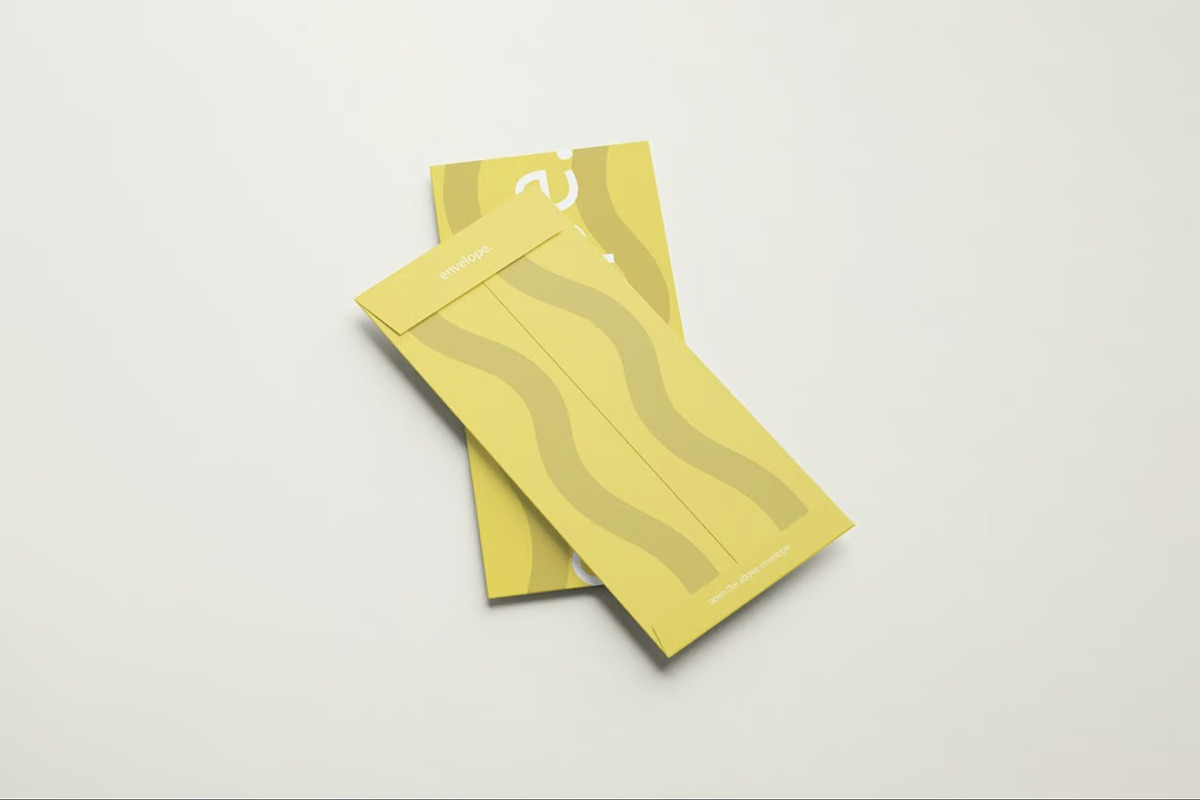 Envelope Vertical Mockup, a Product Mockup by Se٧enStudio (Photo 2 of 5)