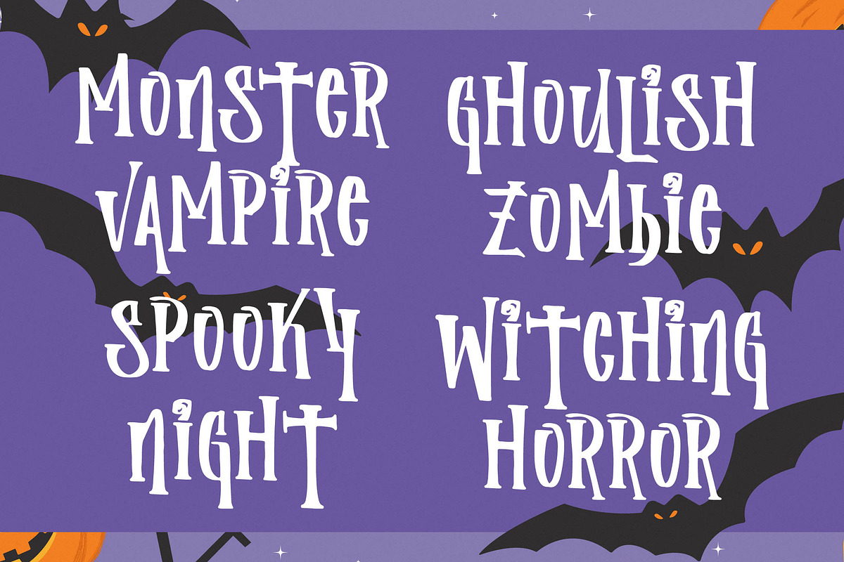 Monster Spooky, a Handwritten Font by Integritype Studio (Photo 11 of 15)