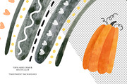 Halloween Clipart, Rainbows, Pattern, a Graphic by Valin Malin (Thumbnail 3 of 14)