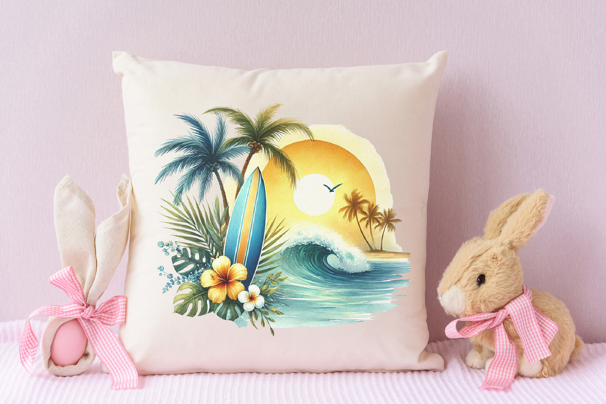 Tropical spring clipart, an Illustration by RobertsArt (Photo 6 of 7)