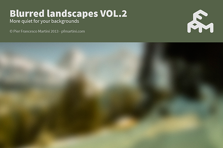 Blurred landscapes VOL.2