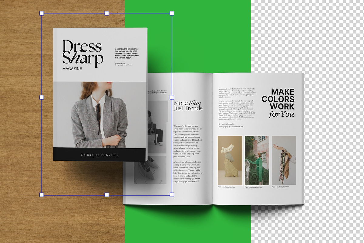A4 Magazine Mockup, a Books & Magazine Mockup by Tahtagraphic (Photo 12 of 13)