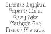CS Parasite Stippled, a Sans Serif Font by Craft Supply Co. (Thumbnail 6 of 8)