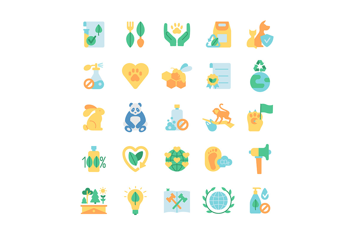 Environmental problems and solutions, an Outline Icon by IMG Visuals (Photo 22 of 23)