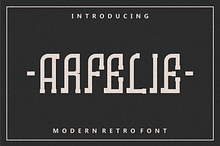 Arfelie font