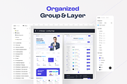 Jobhuntly  Job Board & Portal UI Kit, an UI Kit Template by dhuhacreative (Thumbnail 8 of 9)