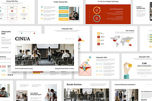 Cinua : Training Google Slides, a Presentation Template by Punkl Camp