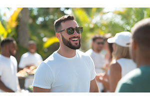 Cheerful young caucasian male, a Person Photo by Lermont51