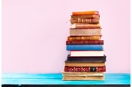 Pile of old books containing books, book, and background, a School & Education Photo by Neirfy