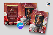 Elegant Canva Obituary Template, a Brochure Template by Protech Design ENT (Thumbnail 1 of 9)