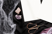 Halloween Card Mockup 5x7 2c5 fall, an Advertising Mockup by PawMockups (Thumbnail 3 of 10)