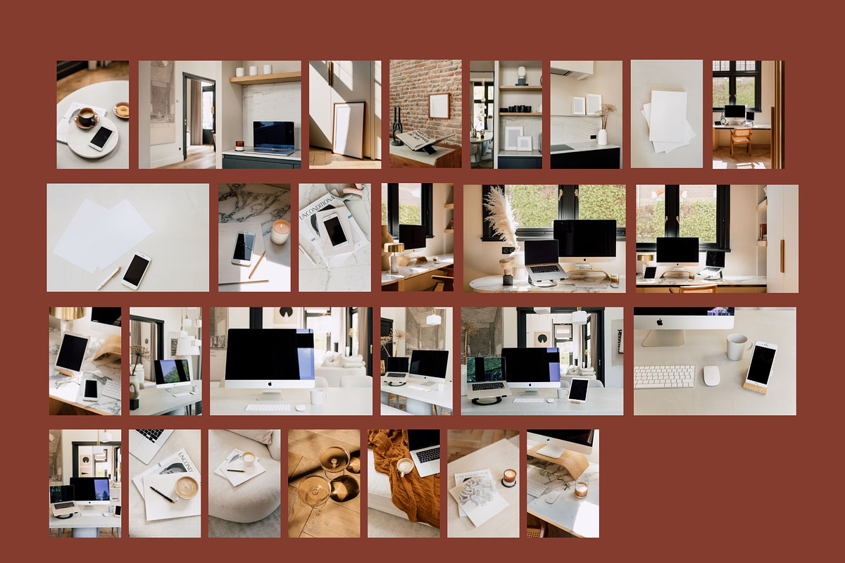 MOCKUP COLLECTION: RUBY, a Books & Magazine Mockup by Studio Phylicia (Photo 3 of 9)