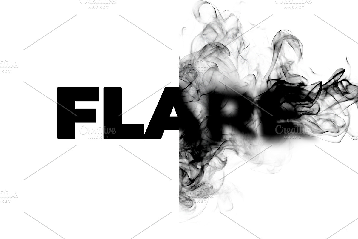 Smoke Text Effect, a Layer Style Add-On by alexdndz (Photo 2 of 2)