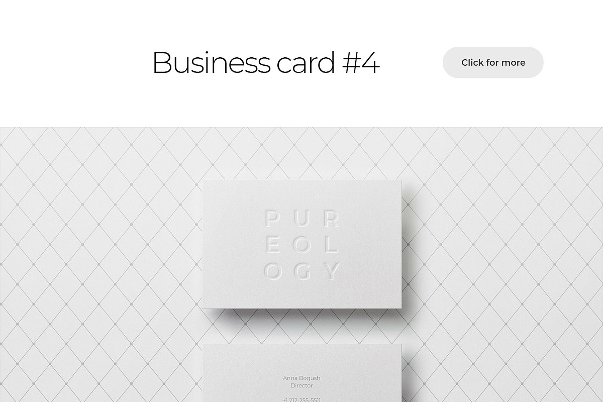 Business Card Mockup Template Bundle, a Business Card Template by PrintPixel (Photo 101 of 104)