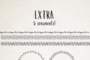 Agattau font + pattern + borders, a Sans Serif Font by PATCHPO (Thumbnail 4 of 7)