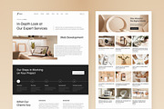 Creative Digital Agency Website, an UI Kit Template by peterdraw (Thumbnail 7 of 7)