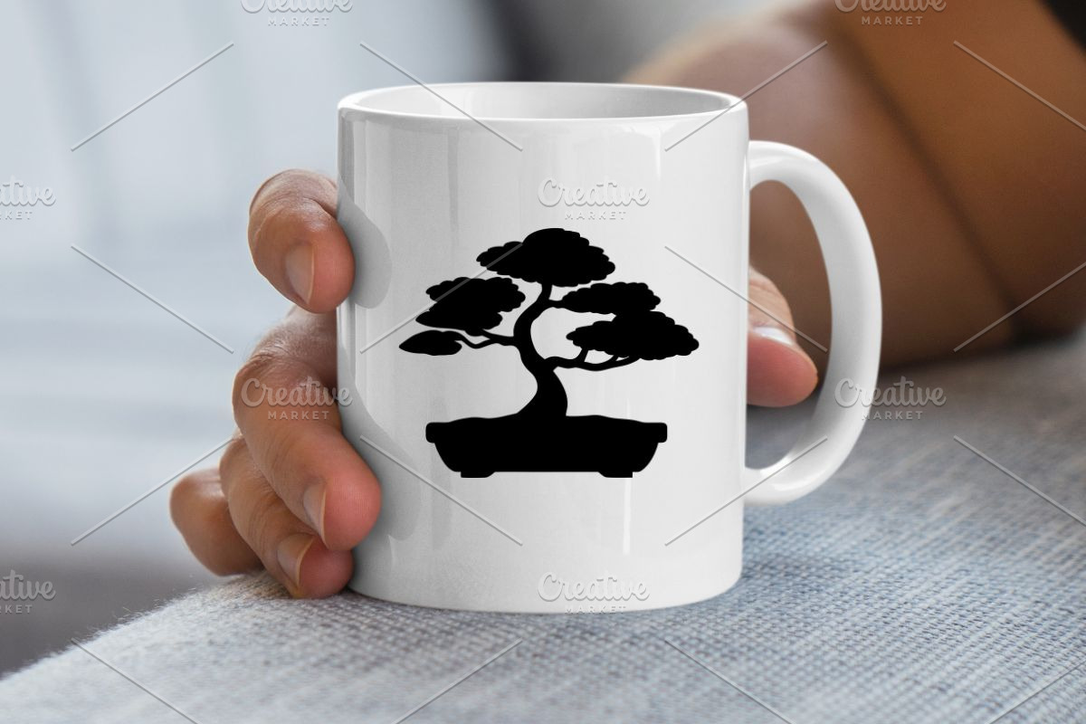 Bonsai Silhouette SVG, an Object Illustration by newminddesign (Photo 5 of 5)