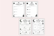 2027 Cosmic Witch Planner, a Stationery Template by Shumaya (Thumbnail 4 of 6)