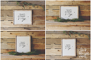 LIMITED TIME PRODUCT: Winter Mockups, a Print Template by WeLivedHappilyEverAfter (Thumbnail 3 of 6)
