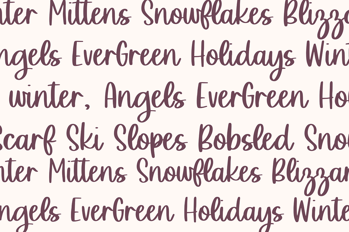 Sweet Sugar Plums - A Sweet Script, a Script Font by Designing Digitals (Photo 8 of 9)