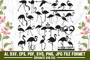 Flamingo,animal,Pink,Bird,summer, an Object Graphic by VectorArtPrintableDesign (Thumbnail 2 of 2)