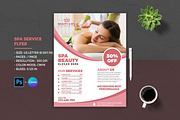 Beauty and Spa Flyer, a Flyer Template by Designscozy (Thumbnail 1 of 5)