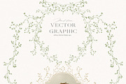 Floral Vector Clipart PNG Graphic, a Decorative Illustration by Veris Studio (Thumbnail 14 of 16)
