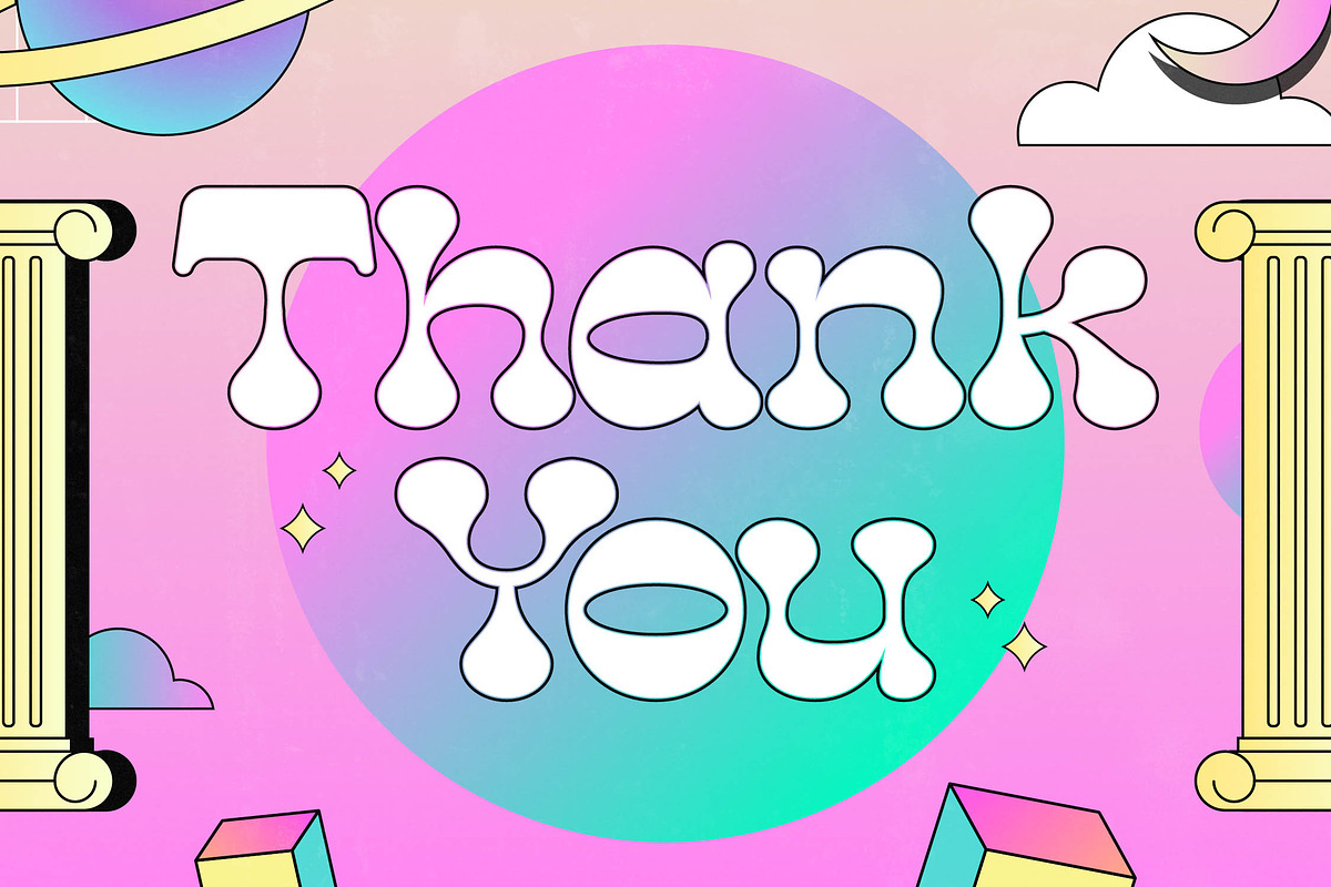 Mirage Virtual Retro Groovy Font, a Serif Font by timelesstype.co (Photo 20 of 20)