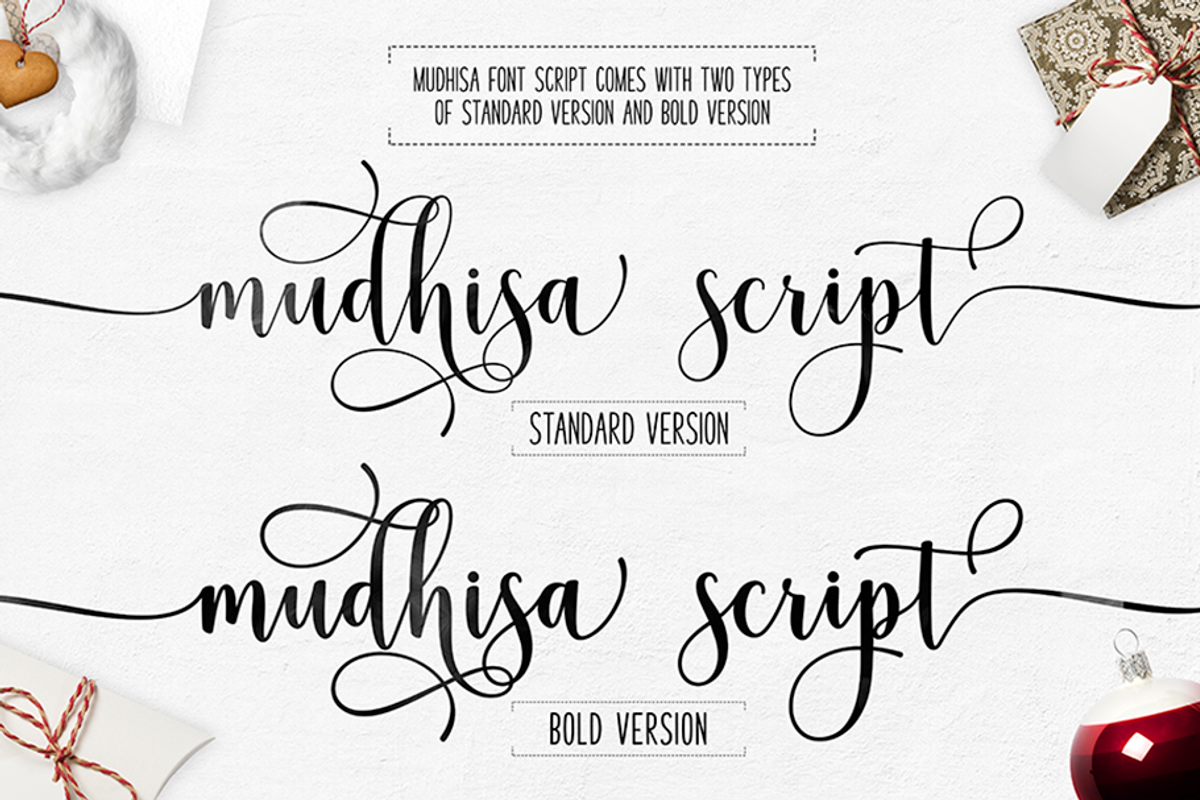 New Mudhisa Script, a Script Font by Barland Design (Photo 4 of 9)