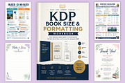 KDP Book Size & Formatting Workbook, a Stationery Template by Designmela01 (Thumbnail 6 of 6)
