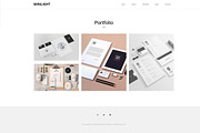 Minlight - Minimal Creative Theme, a HTML Template by valthemes (Thumbnail 4 of 7)