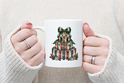 Christmas Book Tree Xmas Teachers, an Illustration by designcity5 (Thumbnail 4 of 8)