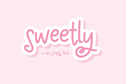 Sweetly Script, a Handwritten Font by Beck McCormick (Thumbnail 1 of 10)