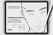 Asian Women Face Stamps Procreate, a Brush Add-On by Procreate Market (Thumbnail 2 of 4)