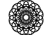 Intricate Black Mandala Circle, a Decorative Illustration by Designer_Momina (Thumbnail 18 of 20)