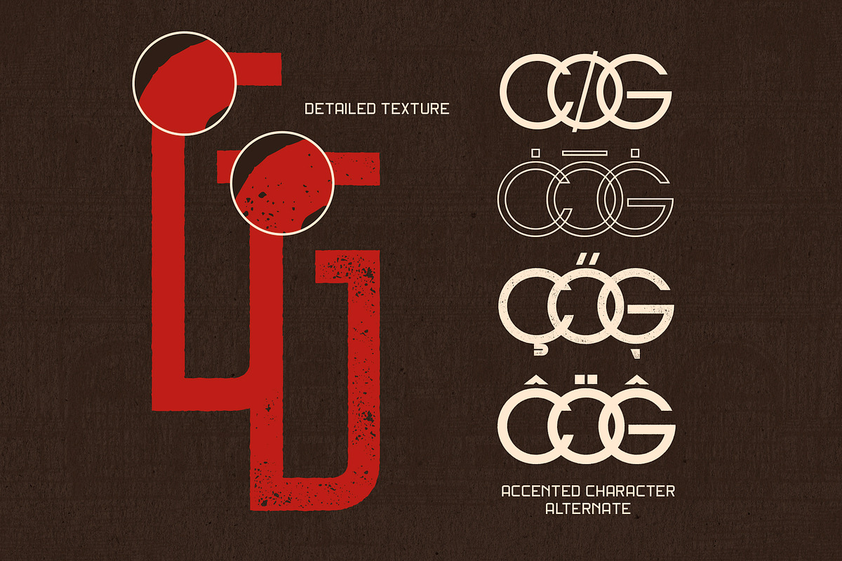 Gibsons Font Collection preview 6