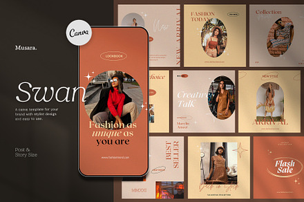 Swan - Creative Brand Instagram Pack