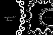 Delicate Flourish Frame Collection, an Object Graphic by PaperJamLab (Thumbnail 4 of 10)