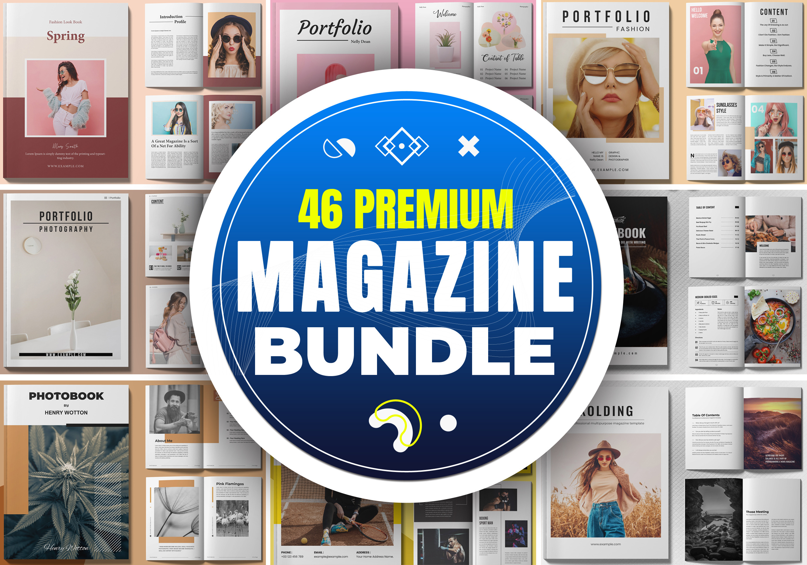 Magazine Template Mega Bundle
