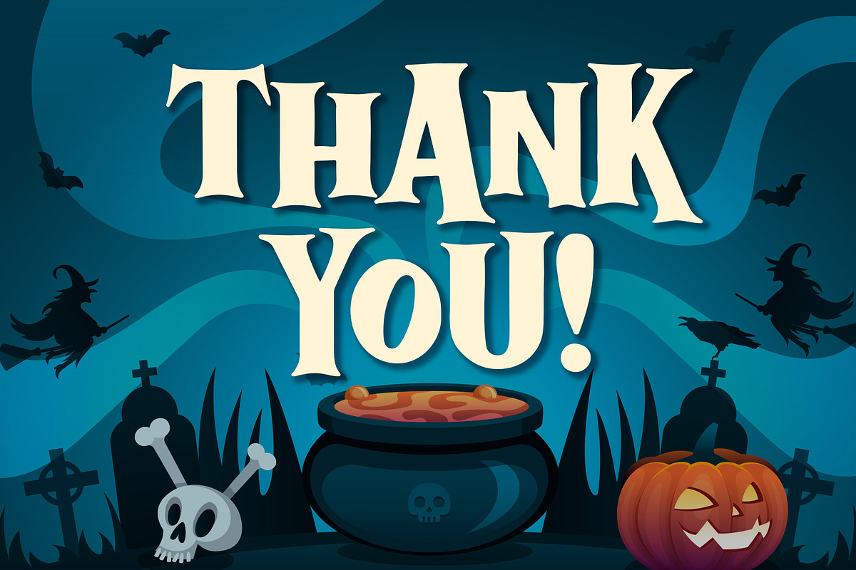 Dark Wizard a Spooky Serif Font, a Serif Font by Blankids Studio (Photo 6 of 6)