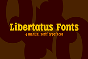 Libertatus fonts, a Slab Serif Font by deFharo (Thumbnail 3 of 5)