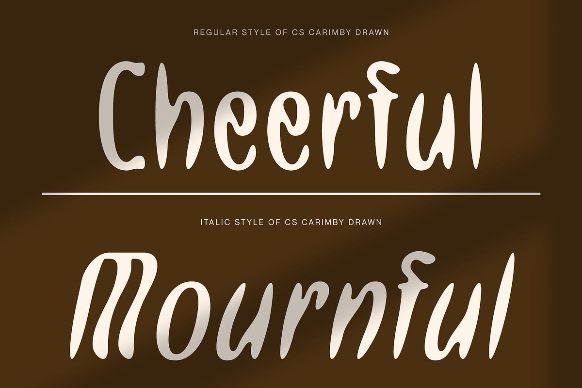 CS Carimby Drawn, a Sans Serif Font by Craft Supply Co. (Photo 2 of 8)